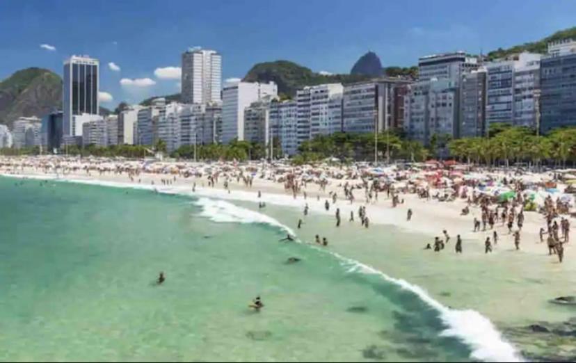 Praia Ha 5Min A Pe! Varanda Alta Com Vista! Piscina, Academia, Portaria 24Hrs, Shopping Ao Lado! Río de Janeiro Exterior foto